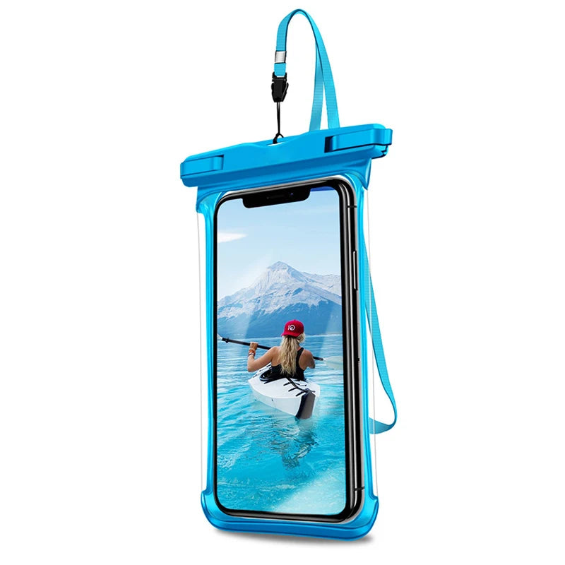 IPX8 Waterproof Case Transparent Dry Bag Seaside Swimming Pouch Mobile Phone Covers Coque For iphone 11 12 pro max Huawei case