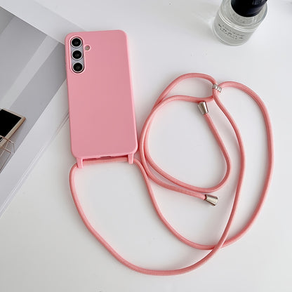 Lanyard Phone Case for Samsung for galaxy S25 Ultra, Featuring an Adjustable Necklace And a Soft Neck Lanyard for Shock Absorption. Compatible with for samsung for galaxy S24, S23, S22, S21 Ultra Plus, And S21 FE, This Luxury