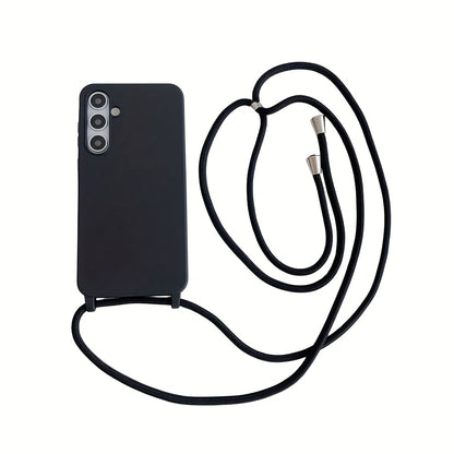 Lanyard Phone Case for Samsung for galaxy S25 Ultra, Featuring an Adjustable Necklace And a Soft Neck Lanyard for Shock Absorption. Compatible with for samsung for galaxy S24, S23, S22, S21 Ultra Plus, And S21 FE, This Luxury