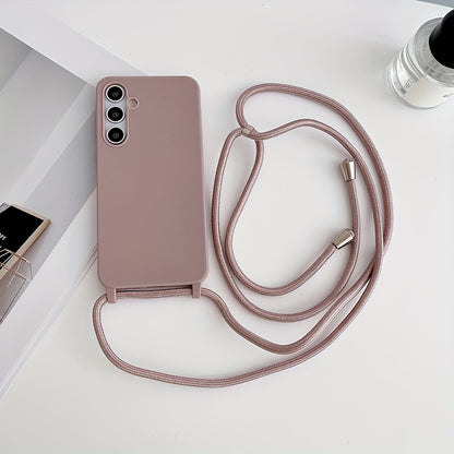 Lanyard Phone Case for Samsung for galaxy S25 Ultra, Featuring an Adjustable Necklace And a Soft Neck Lanyard for Shock Absorption. Compatible with for samsung for galaxy S24, S23, S22, S21 Ultra Plus, And S21 FE, This Luxury