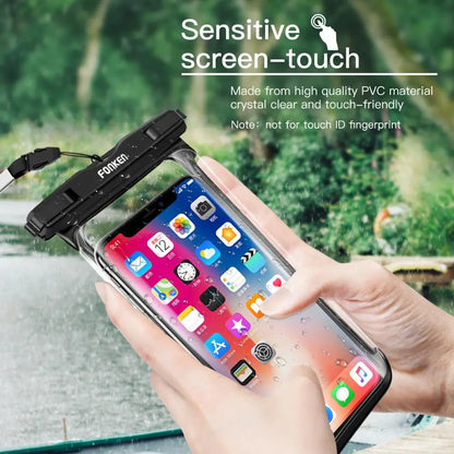 IPX8 Waterproof Case Transparent Dry Bag Seaside Swimming Pouch Mobile Phone Covers Coque For iphone 11 12 pro max Huawei case