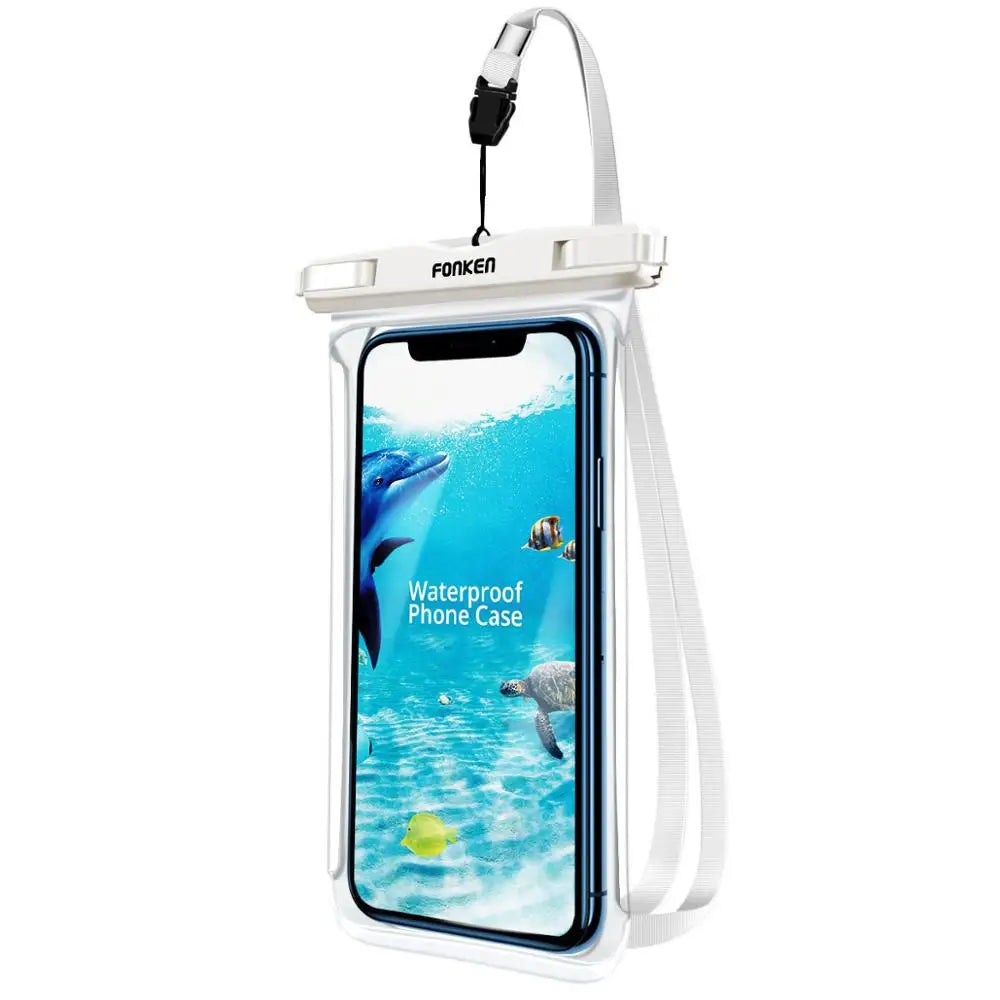IPX8 Waterproof Case Transparent Dry Bag Seaside Swimming Pouch Mobile Phone Covers Coque For iphone 11 12 pro max Huawei case