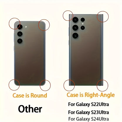 Lanyard Phone Case for Samsung for galaxy S25 Ultra, Featuring an Adjustable Necklace And a Soft Neck Lanyard for Shock Absorption. Compatible with for samsung for galaxy S24, S23, S22, S21 Ultra Plus, And S21 FE, This Luxury