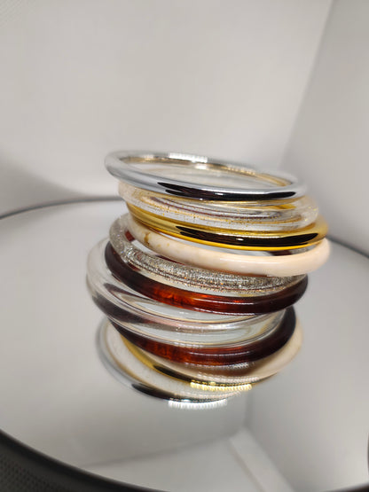 Bijoux bracelet en résine tendance